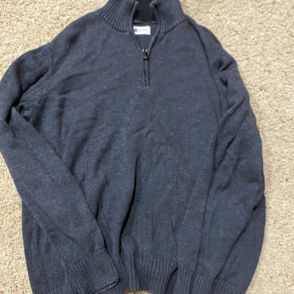 Haggar Charcoal Knit Pullover